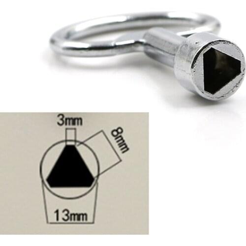 Universal Key Multifunction Wrench Metro Trains Key Lock Elevator Door Key Electric Cabinet Keys 1Pc