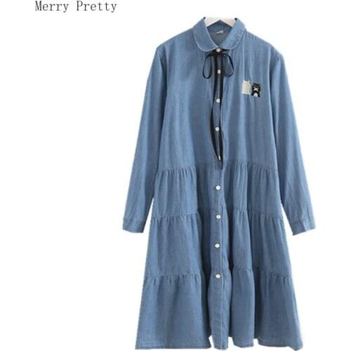 XUANHAO Fashion Denim Dresses