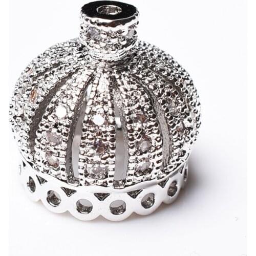 Findings Women Fashion Beads Pearls Bracelets Metal Clasps Accessories Jewelry Making DIY 925 silver Plating Connector Clasps