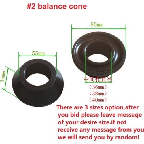 #2 steel balance Car Tire balancing machine accessories tapered block clamp locking cone gaskets