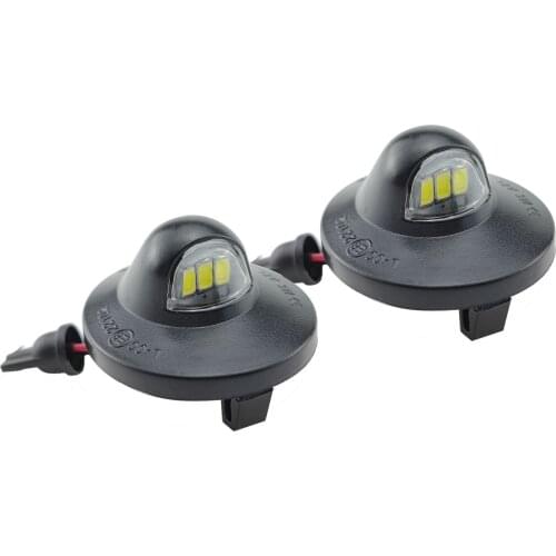 3pcs PC Automobile LED License Plate Light Lamp Tail Light Warning Light For Ford F150 F250 F350 LED License Plate Lamp