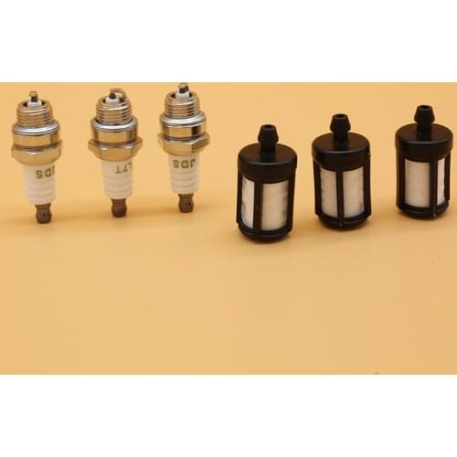 3Pcs/Lot Fuel Filter Spark Plug Fit STIHL MS360 MS381 MS440 MS441 MS460 MS640 MS650 MS660 MS880 Garden Chainsaw Spare Parts