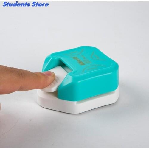3-in-1 Mini Corner Trimmer Rounder Punch Round Cutter Punching Machine Diy Card Paper Hole Circle Pattern Photo Scrapbooking