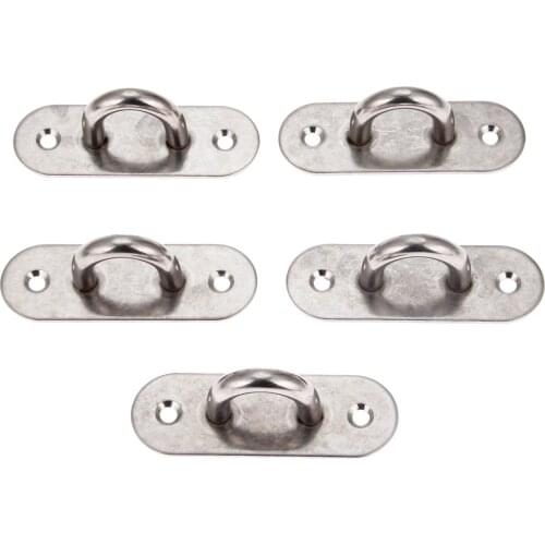 5Pc Steel Ceiling Hooks U-shaped Ceiling Mount Hook Base Ceiling Fans/Leisure Sofa/Sandbags/Hammocks/Rings Fixed Hook 100 x 33mm