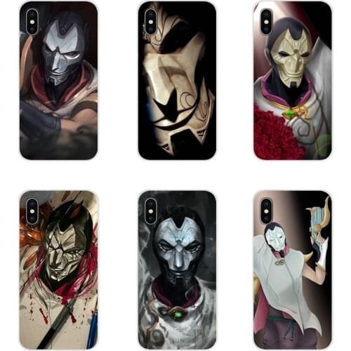 Accessories Phone Cases Covers Jhin LOL League of Legends For Motorola Moto X4 E4 E5 G5 G5S G6 Z Z2 Z3 G G2 G3 C Play Plus