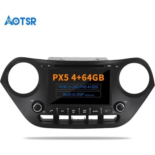 AOTSR Android 9.0 / 10.0 DSP Radio For Hyundai I10 I-10 2013+ Car GPS Navigation 2 Din Bluetooth Player Head Unit