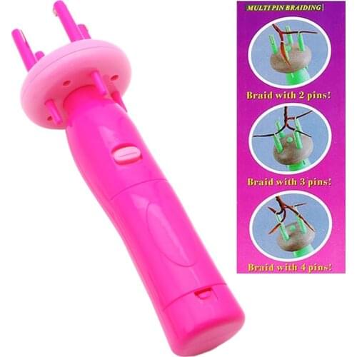 Automatic Twist Braid Knitted Device 4 Head Hair Braiders Style Gadget For Women Q0KD