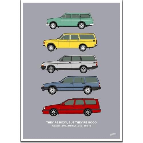 No Frame HD Home Decoration Printing Swedish Estate Collection Poster Canvas Wall Art Oil Painting Living Room Decor