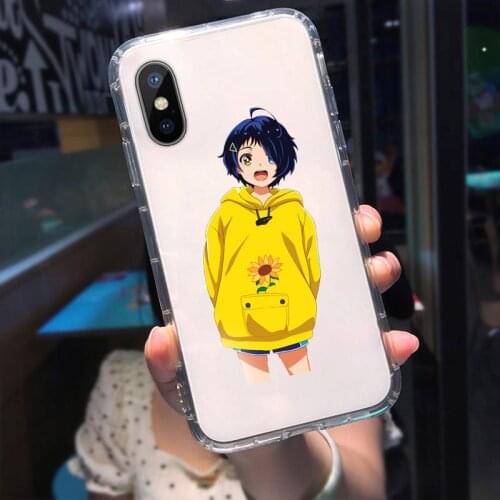 Kawaii Ohto Ai Wonder Egg Priority Phone Case for IPhone 12 11 Pro XR XS 8 X 7 6 Plus Max 12Mini Anime Silcone Shockproof Cover