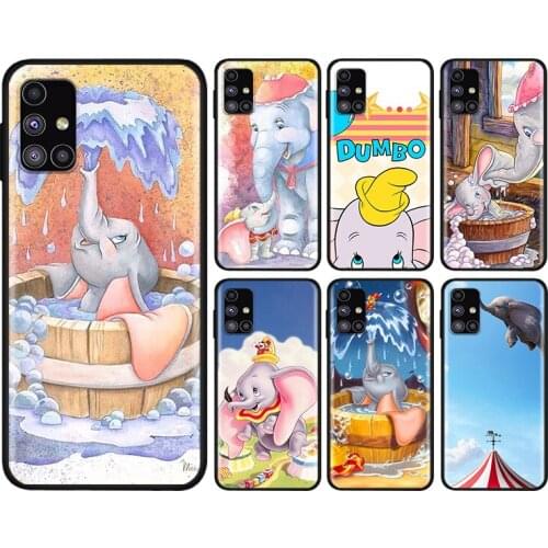 Circus Dumbo For Samsung Note 20 10 9 8 Ultra lite Plus Pro F62 M62 M60 M40 M31S M21 M20 M10S Soft Phone Case