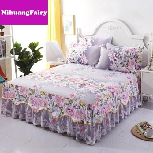 European and American bedspread single piece decorative bed cover bed set queen full king size 1.5/1.8/2.0m bedding