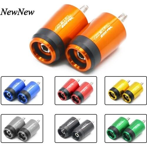 For Honda CBR600RR CBR600 RR F3 F4 F5 7/8" Handlebar End Handle Bar Grips Ends Caps Plug Weight Motorcycle Accessories