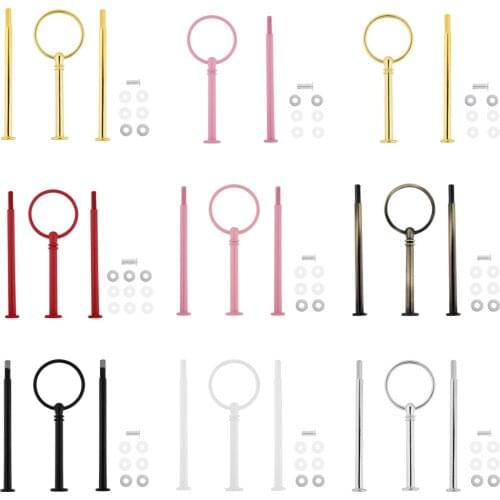 Two-Layers Cake Holder Fruit Dish Silicone Mold with for DIY Crystal Epoxy Molds Resin Tray Coaster Mould Table Decoration