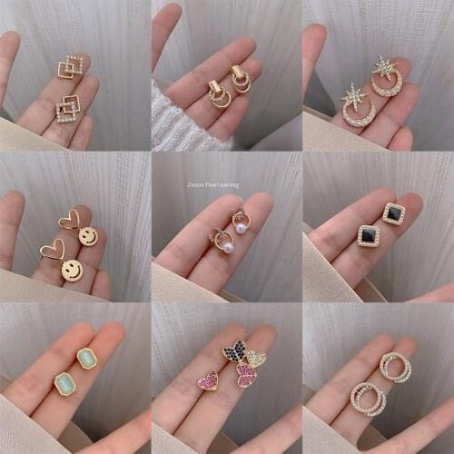 Electroplate Earrings for Women Pearl Earrings Jewelry Accessories Wholesale