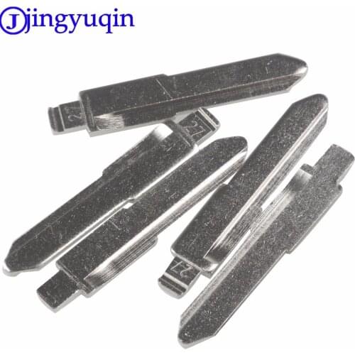Jingyuqin #27 Remote New Arrival Blank Key Replacement Uncut Blade For Mazda 3 5 6 Familia Hippocampus 323 Premarin