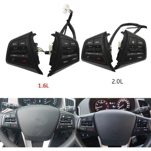 New Bluetooth Phone Cruise Control Remote Control Button For Hyundai Creta Ix25 1.6L 2.0L 96700C90004X 96700C90004X 96710C90004X