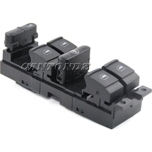 Car interior Driver Side Master Window Switch Button 1J4 959 857 D 1J4959857D For Passat B5 Bora Golf 4 MK4 Seat Leon Toledo