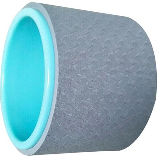 Yoga Pilates Circle TPE Yoga Fitness Roller Wheel Back Training Tool Slimming Magic Waist Shape Pilates Ring