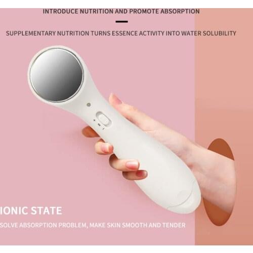 Facial Mesotherapy Electroporation RF Radio Frequency Photon Face rf Lifting Tighten Wrinkle Removal Skin Rejuvenation Massage