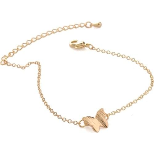 Fashion Charm Romantic Simple Butterfly Bracelet gift for women girls cute pretty christmas gift jewelry