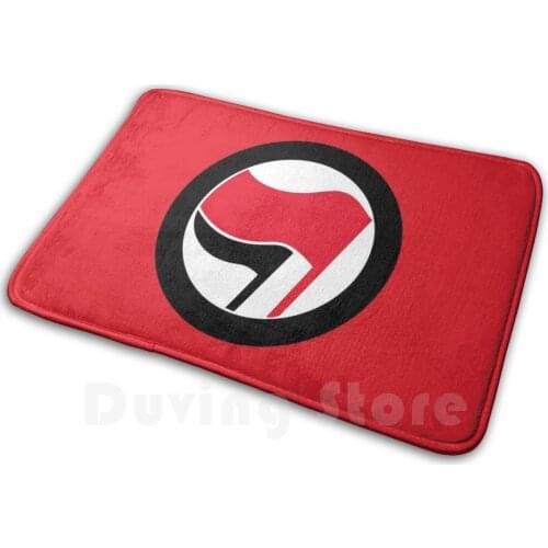 Proud Antifa Soft Non-Slip Mat Rug Carpet Cushion Antifa Anti Racist George Blm Black Lives Matter Anti Capitalist Alt