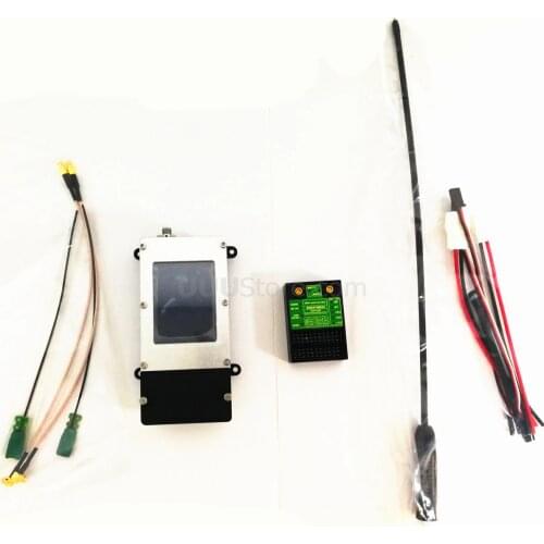 NEW 120KM Long Range System RMILEC T4047NB20 NB20 V3 20 Channel 5W 433Mhz UHF System w/Receiver for JR/Futaba Radios