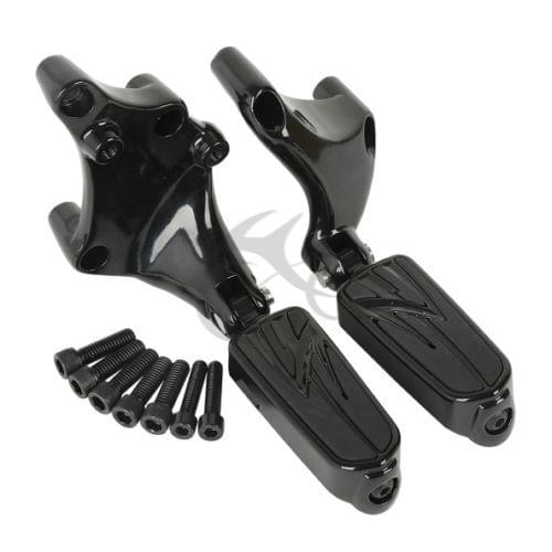 Footpegs pegs W/ Mounting Brackets For Harley 883 1200 XL Sportster 2014-2017 15