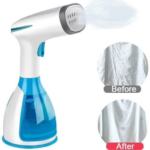 Quick-Heat Hand Garment Iron Steamer for Clothes 1500W Powerful 280ml Portable Fabric Steamer Travelling Home Steam Generator