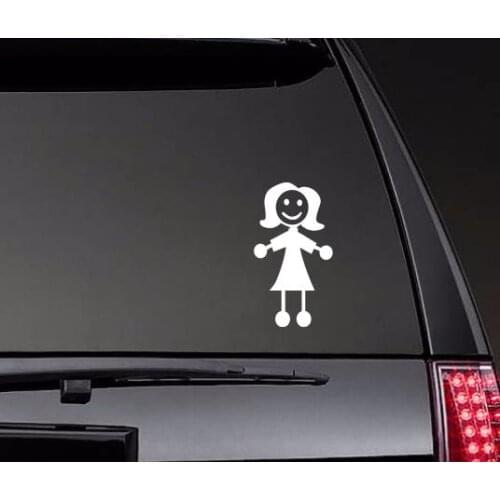 Modern Mom Family Car Body Stickers Window Door Decal Car Window Decoration Waterproof ZP0269
