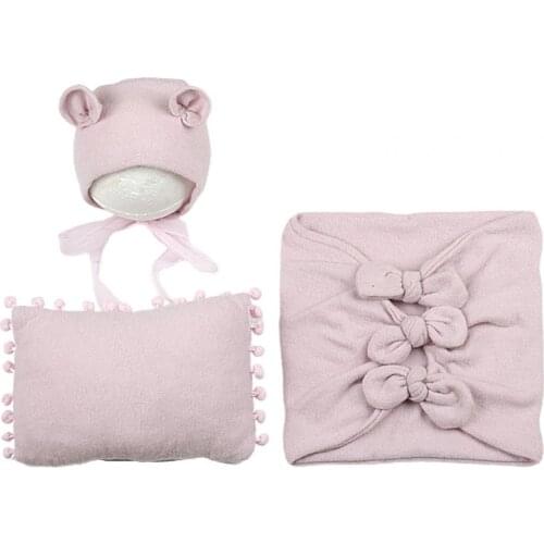 3Pcs/Set Photography Clothing Warm Comfortable Cute Shape Infant Sleeping Bag for Newborn Baby Blanket Newborn Photography Props