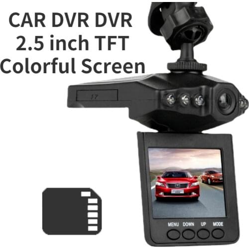 2.5" HD Car LED DVR Road Dash Video Camera Recorder Camcorder LCD 270 Parking Recorder CMOS Senser High Speed Recording
