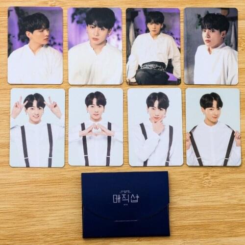 South Korean Groups Kpop Bangtan Boys Poster Photocard Love your Self FESTA Album Same Paragraph 5TH MUSTER SUGA V Lomo Card HD
