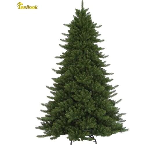Teellook 1.2m/4.0m green luminous Christmas tree Christmas and New Year mall home decoration