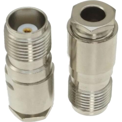 1Pcs TNC Female Jack Clamp RG58 RG142 LMR195 RG400 Cable RF Coaxial Connector