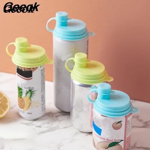 2 Pcs/Set Sealed Soda Saver Leakproof Can Caps Reusable Bottle Caps Soda Can Lid Dust Free Water Dispenser Tap