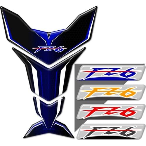 Motorcycle Tank FZ6 FZ6S FZ6N FZ6 Fazer For Yamaha 3D Stickers Pad Protector Accessories Decals 2015 2016 2017 2018 2019 2020
