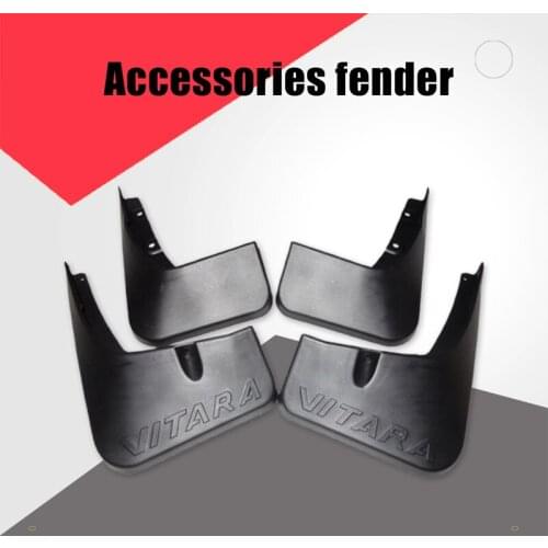 4PCS Front Rear Fender Mud Flap Guard Splash Fenders Mudflaps Car Accessory Auto Styling Mudguards For Suzuki Vitara 2016-2020