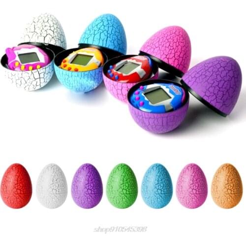 Dinosaur Flaw Eggshell Electronic Virtual Game Tumbler Egg Candy Package Box Toy JE18 21 Dropshipping