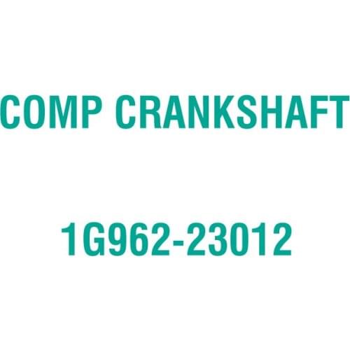 For Kubota 1G962-23012 COMP CRANKSHAFT