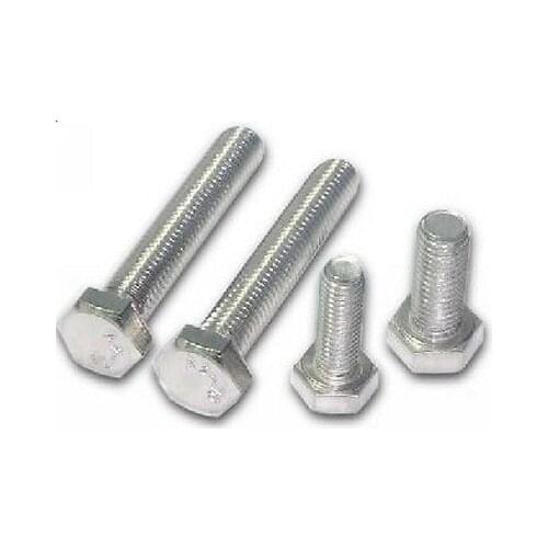Lot50 Metric Thread M8*50mm Stainless Steel Outside Hex Screw Bolts