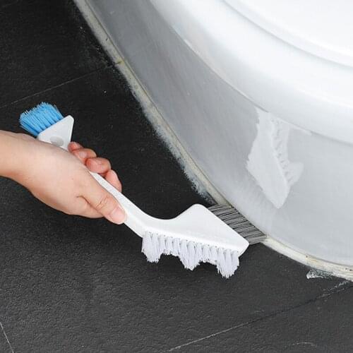 Household multifunctional bathroom brush floor gap brush bathroom cleaning brush bristle bathroom tile gap brush floor brush