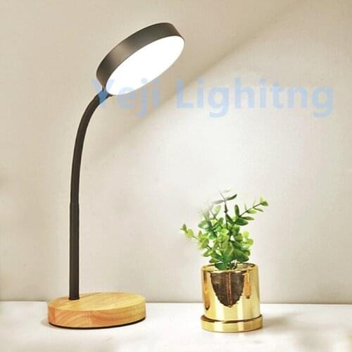 Nordic ins childrens eye protection table lamp Table light Reading desk light for Bedroom indoor night light 3 colors led light