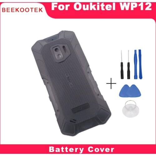 New Original Oukitel WP12 Battery Cover Durable Protective Back Cover Case Replacement Parts For Oukitel WP12 5.5inch Smartphone