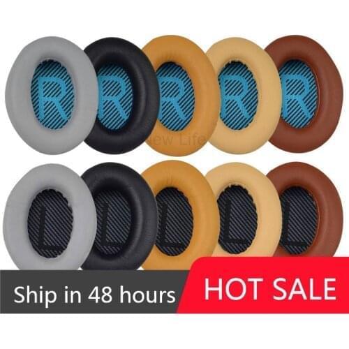 New Replacement Earpads Cushion For BOS QC2 QC15 QC25 QC35 AE2 AE2i AE2w SoundTrue SoundLink Headphones High Protein Earmuffs