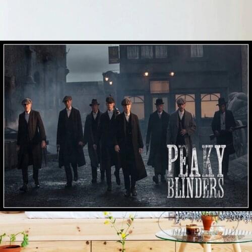 Peaky Blinders Cillian Murphy TV Show Canvas Painting Posters And Prints Wall Art Picture Vintage Decorative Home Decor Cuadros