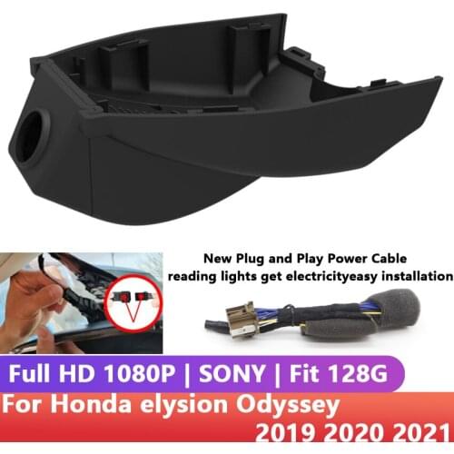 Plug and play Car Wifi DVR Dash Cam Digital Video Recorder APP Control high quality HD For Honda elysion Odyssey 2019 2020 2021