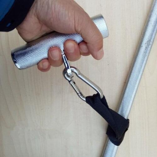 Horn Handle Grip for Gym Heavy Duty Barbell T Bar Landmines Core Strength Workout Row Deadlift Weightlifting Pull Up Grippers