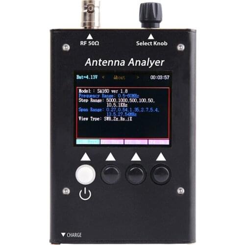 SURECOM SA-160 0.5-60MHz Colour Graphic ANTENNA ANALYZER SA160 Analyzer Analizador de Antena for Walkie Talkie