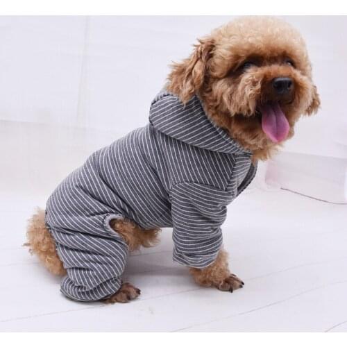 Pet Winter Clothes Dog Jumpsuit Warm Dog Clothing Coat Jacket Puppy Costumes Small Dog Garment Hoodies Yorkie Poodle Pet Apparel