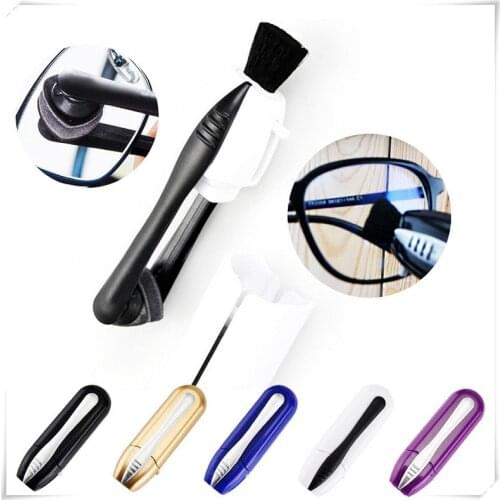 2020 Fashion Glasses Cleaner Best Eyeglass Sunglass Eyewear Clean Brush Maintenance Vision Care Professional Clean Glasses Tool